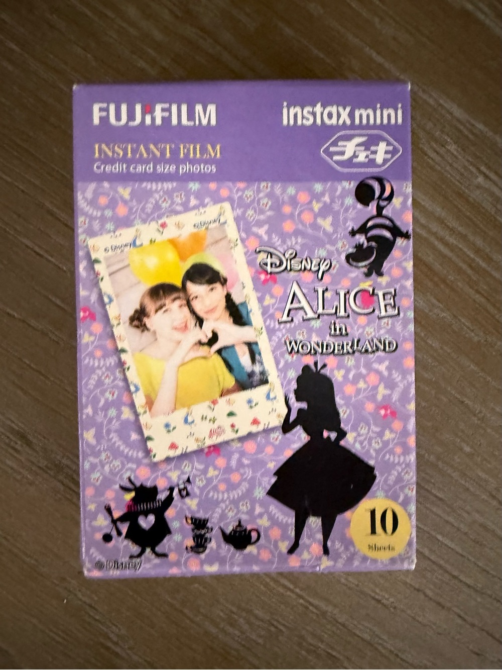 Fujifilm Instax Mini Disney Alice in Wonderland Film Unopened Rare